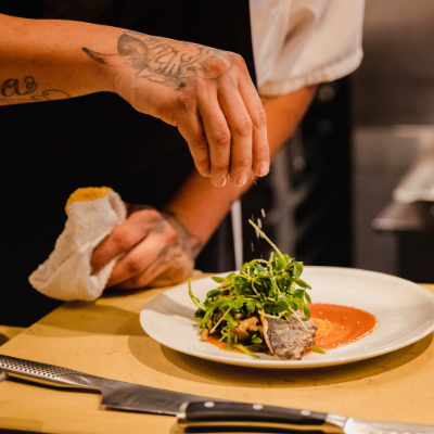 Sample hotel cooking